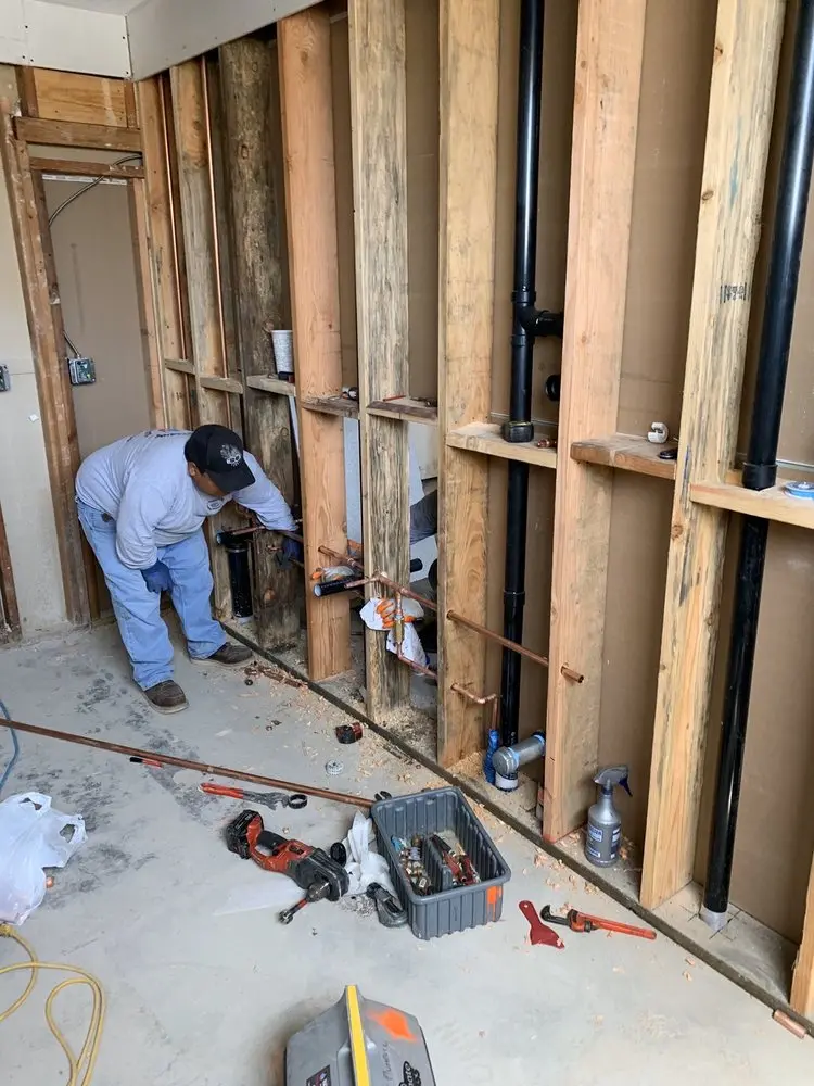 Commercial rough-in plumbing for Gas Line Repair in West River Park